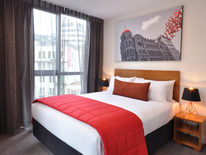 Bedroom - Boulcott Suites Executive 1 Bedroom North Tower