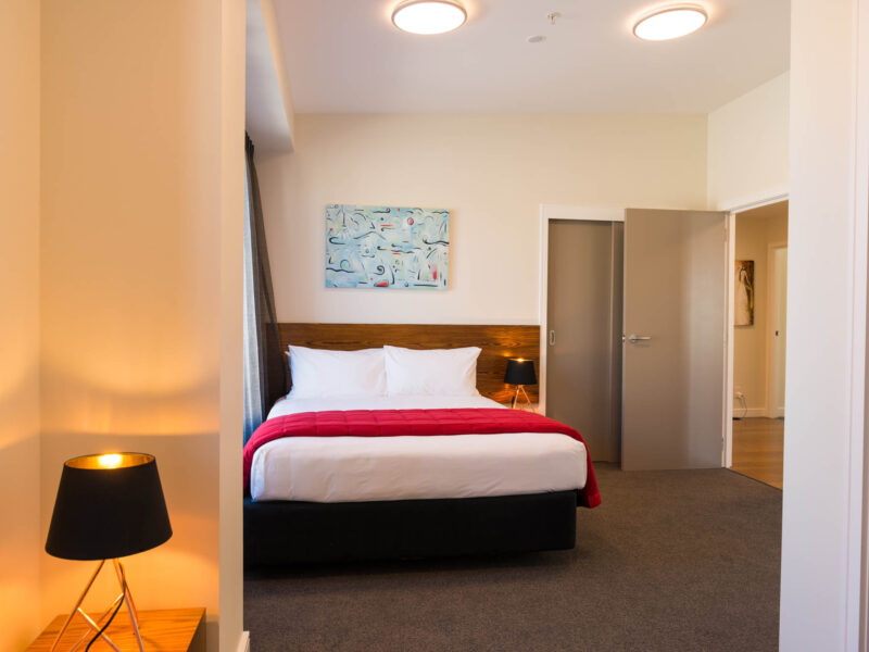 The O'Sullivan Suite for Village Accommodation Group, Wellington NZ.  Photo credit: Stephen A’Court.  COPYRIGHT ©Stephen A’Court