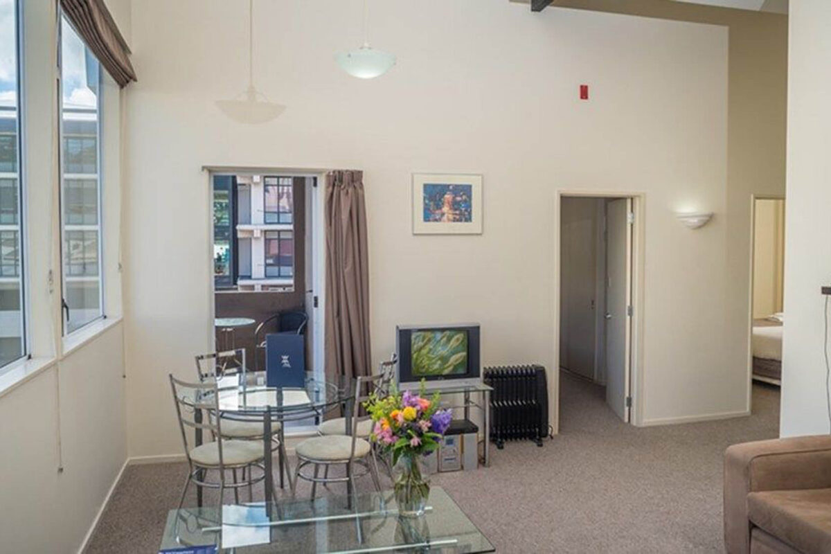 Dining Table - Courtenay Village 2 Bedroom Apartment