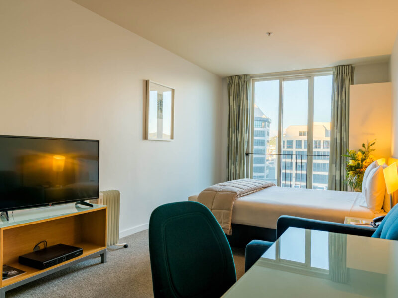Astelia Apartment Hotel, Wellington, NZ.  Photo credit: Stephen A’Court.  COPYRIGHT ©Stephen A’Court