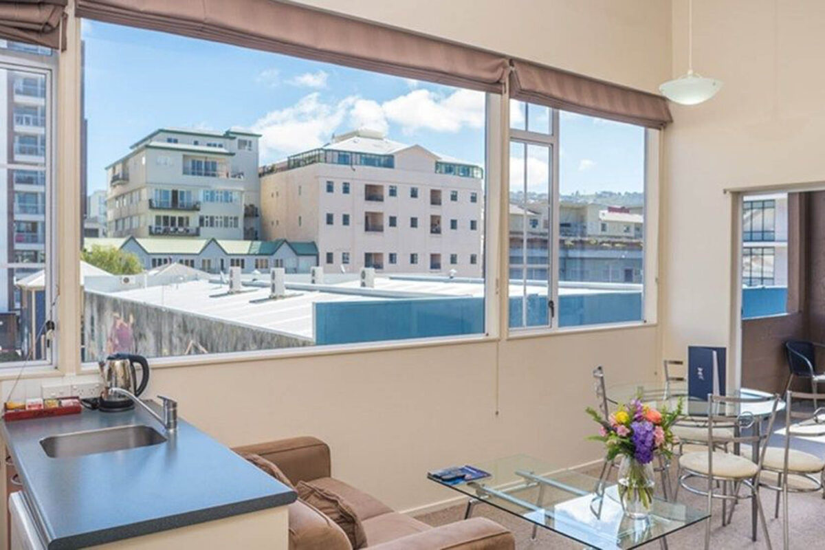 View - Courtenay Village 2 Bedroom Apartment