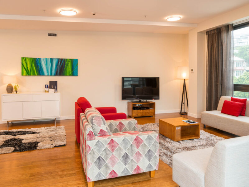 The O'Sullivan Suite for Village Accommodation Group, Wellington NZ. Photo credit: Stephen A’Court. COPYRIGHT ©Stephen A’Court