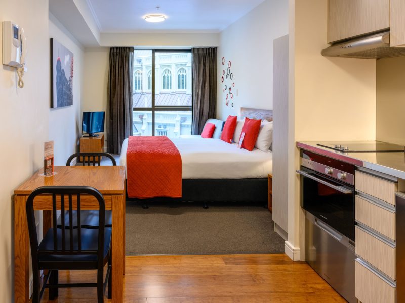Boulcott Suites Wellington, May 2023, O'Reily Avenue. Photo credit: Stephen A’Court.