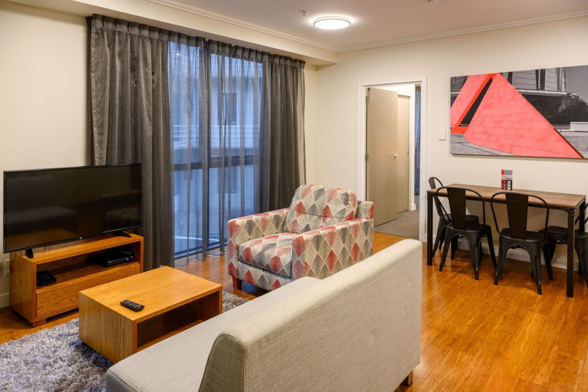 Boulcott Suites Wellington Boulcott Suites Wellington, May 2023, O'Reily Avenue. Photo credit: Stephen A’Court.