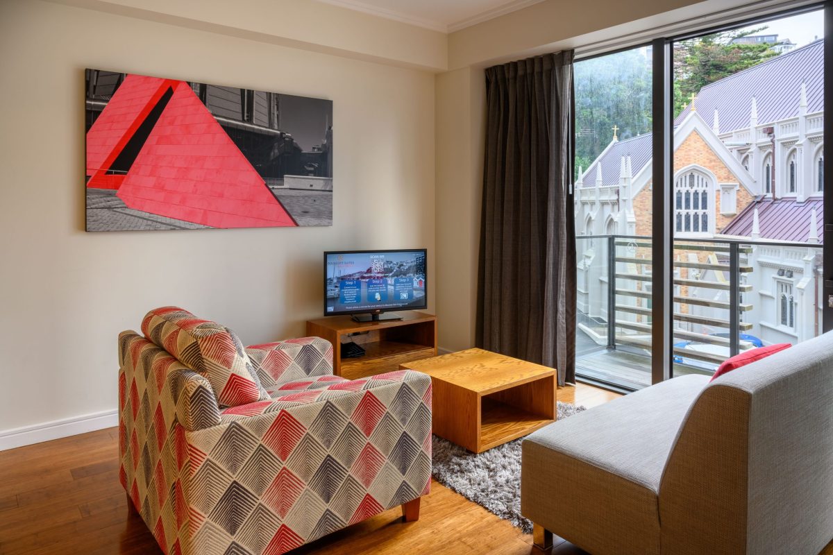 Boulcott Suites Wellington Boulcott Suites Wellington, May 2023, O'Reily Avenue. Photo credit: Stephen A’Court.