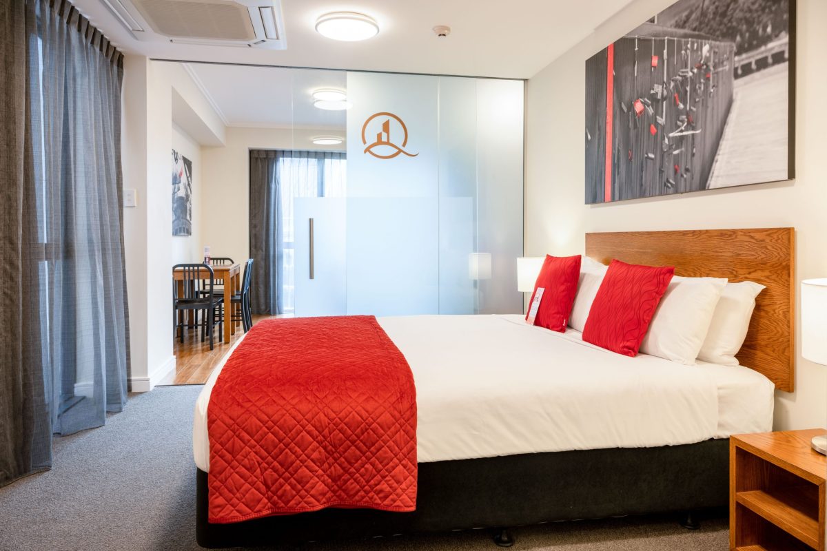 Boulcott Suites Wellington Boulcott Suites Wellington, May 2023, O'Reily Avenue. Photo credit: Stephen A’Court.