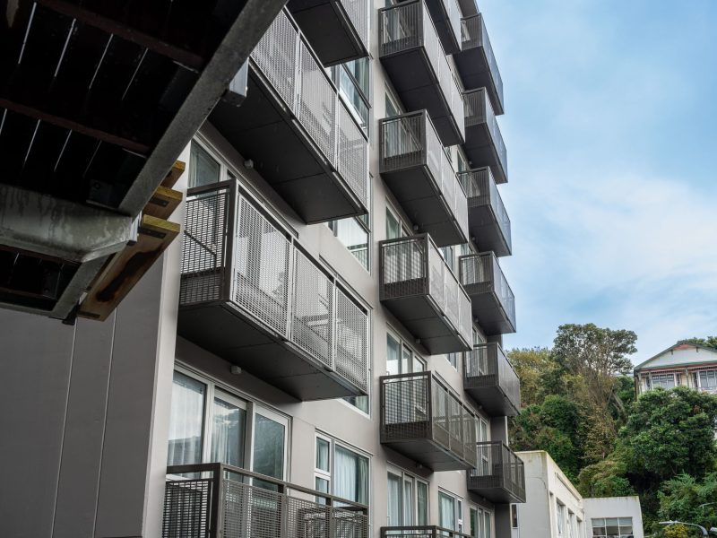 Boulcott Suites Wellington, May 2023, O'Reily Avenue. Photo credit: Stephen A’Court.